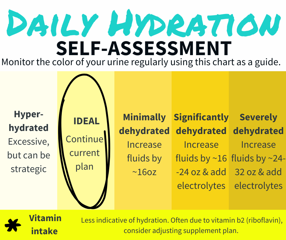 Daily Hydration Chart